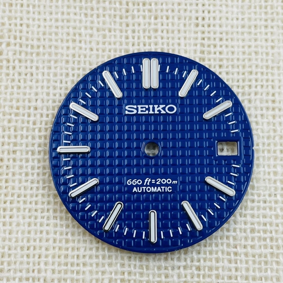 28.5mm Watch Dial Green Luminous For Seiko NH35 NH36 Movement Mod Part Dials