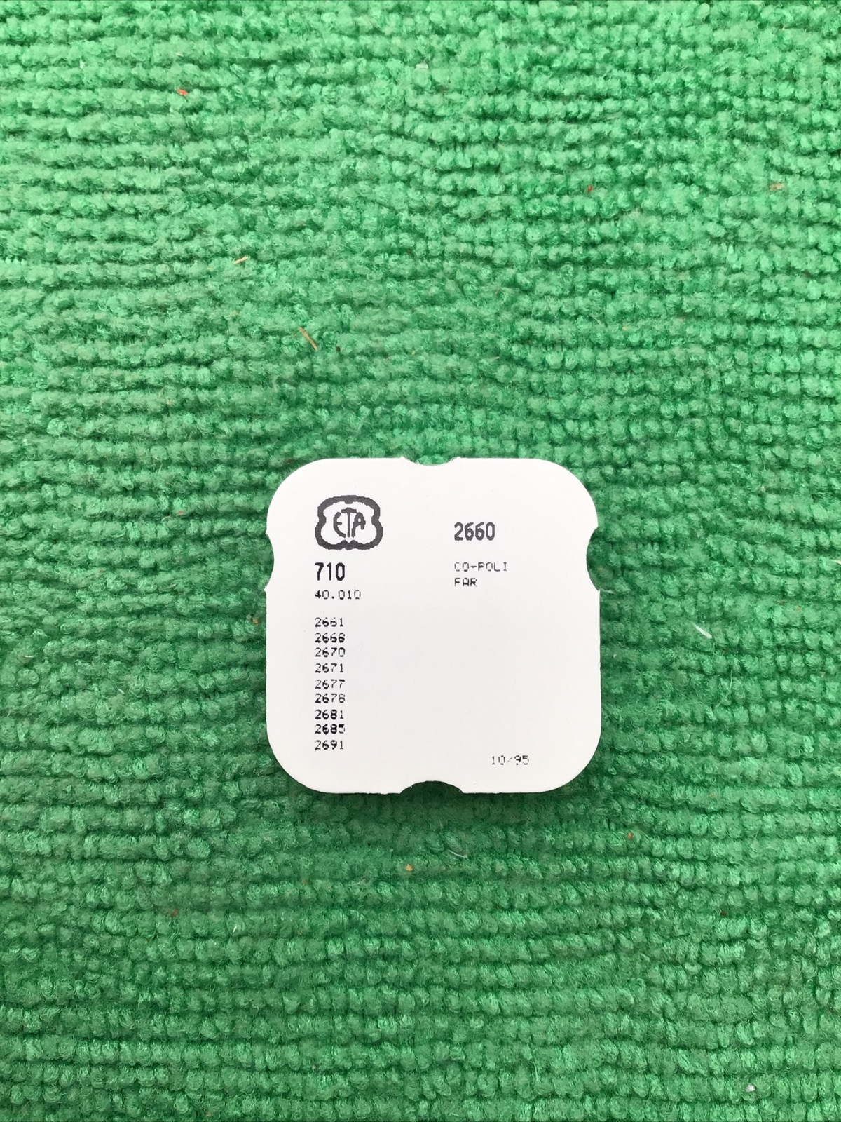 ETA 2660 710/1292 Pallet Watch Part