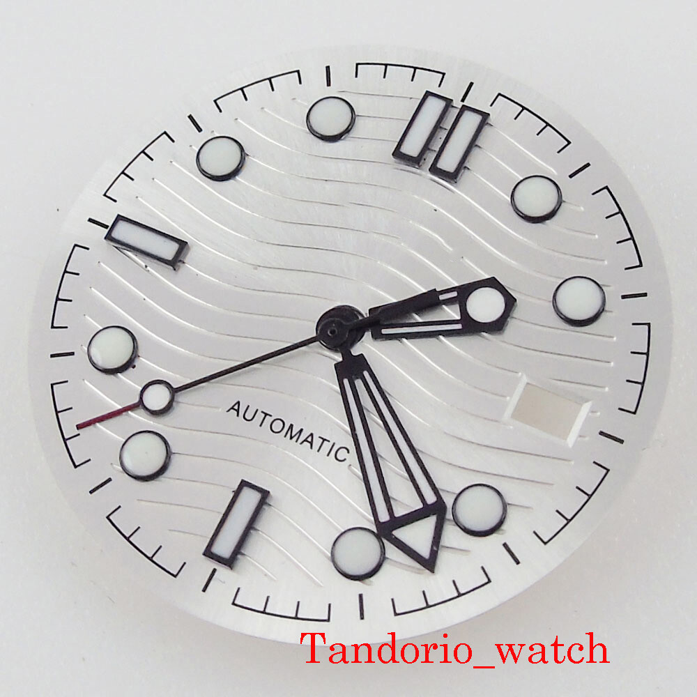 31mm Sterile Watch Luminous Dial Hands For NH35 Automatic Movement Watch Parts