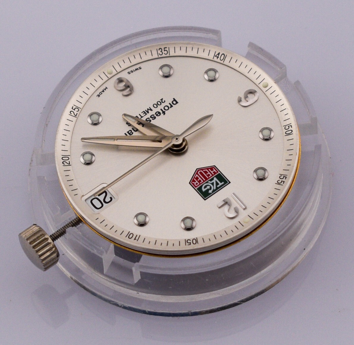 Tag Heuer Mens Kirium Silver WL1114 ETA 955.112 Movement Dial Hands 26MM New