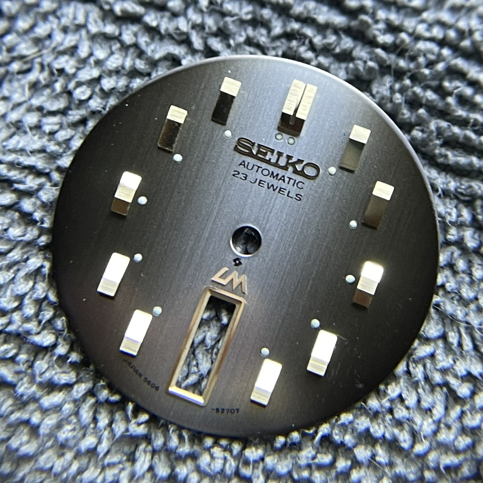GENUINE NEW OLD STOCK DIAL FOR SEIKO5606-5100 LM LORD MATIC BROWN SGP