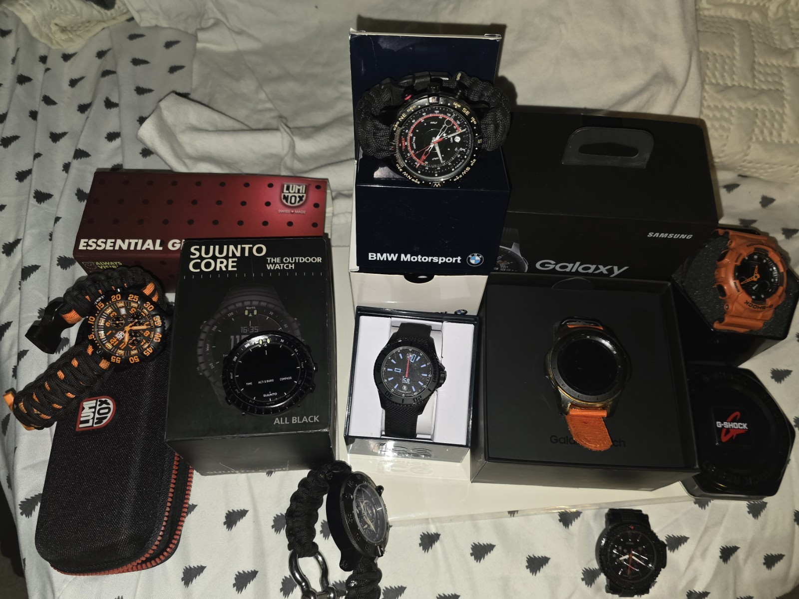 Mega Watch Lot (10 Pieces): G-Shock, Luminox, Suunto, Batman Ltd, & More