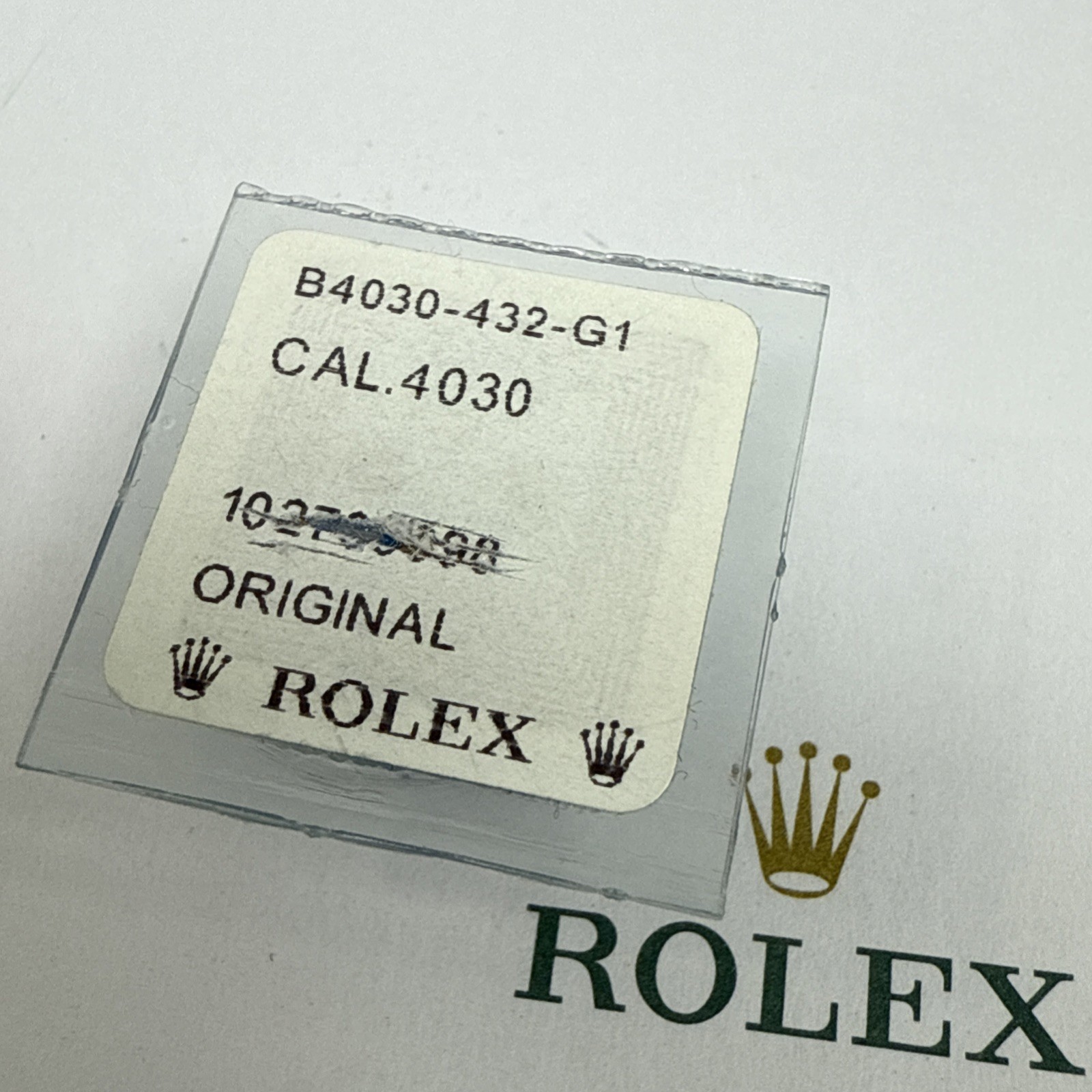 GENUINE Authentic Rolex Daytona 4030 432 Balance Wheel Complete Factory Sealed