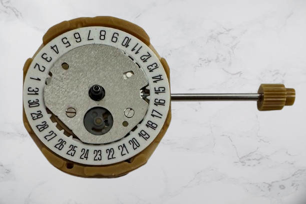 Citizen/Miyota GL10/12 Quartz Watch Movement 3-Hand with Date at 6:00-Japan Made