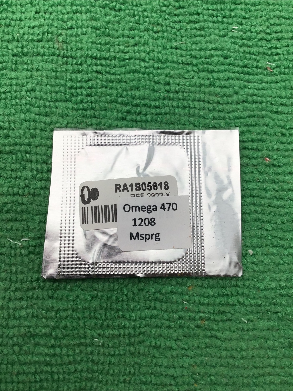 Omega 470 1208 Mainspring Part