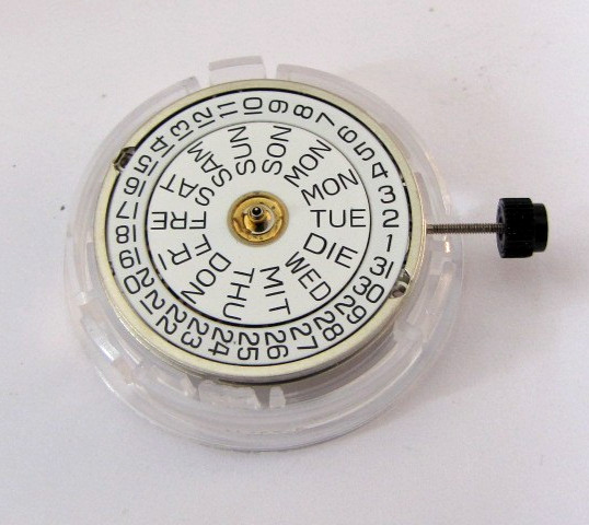 ETA 2836-2 Automatic movement with day date at 3. NEW from STOCK, swiss made