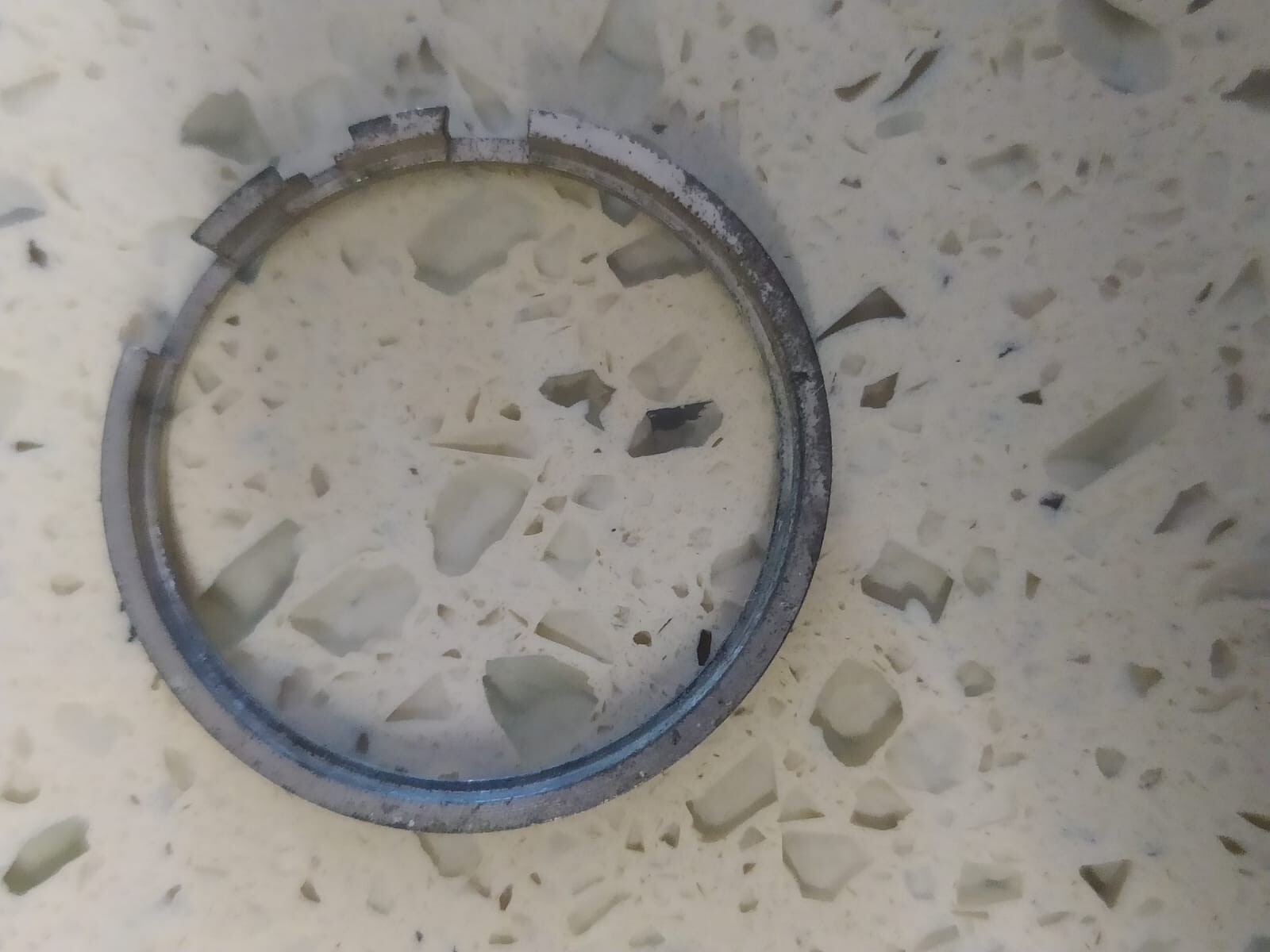 Original SEIKO SPEED TIMER 7015-7010 5 SPORTS RALLY PART DIAL RING Used