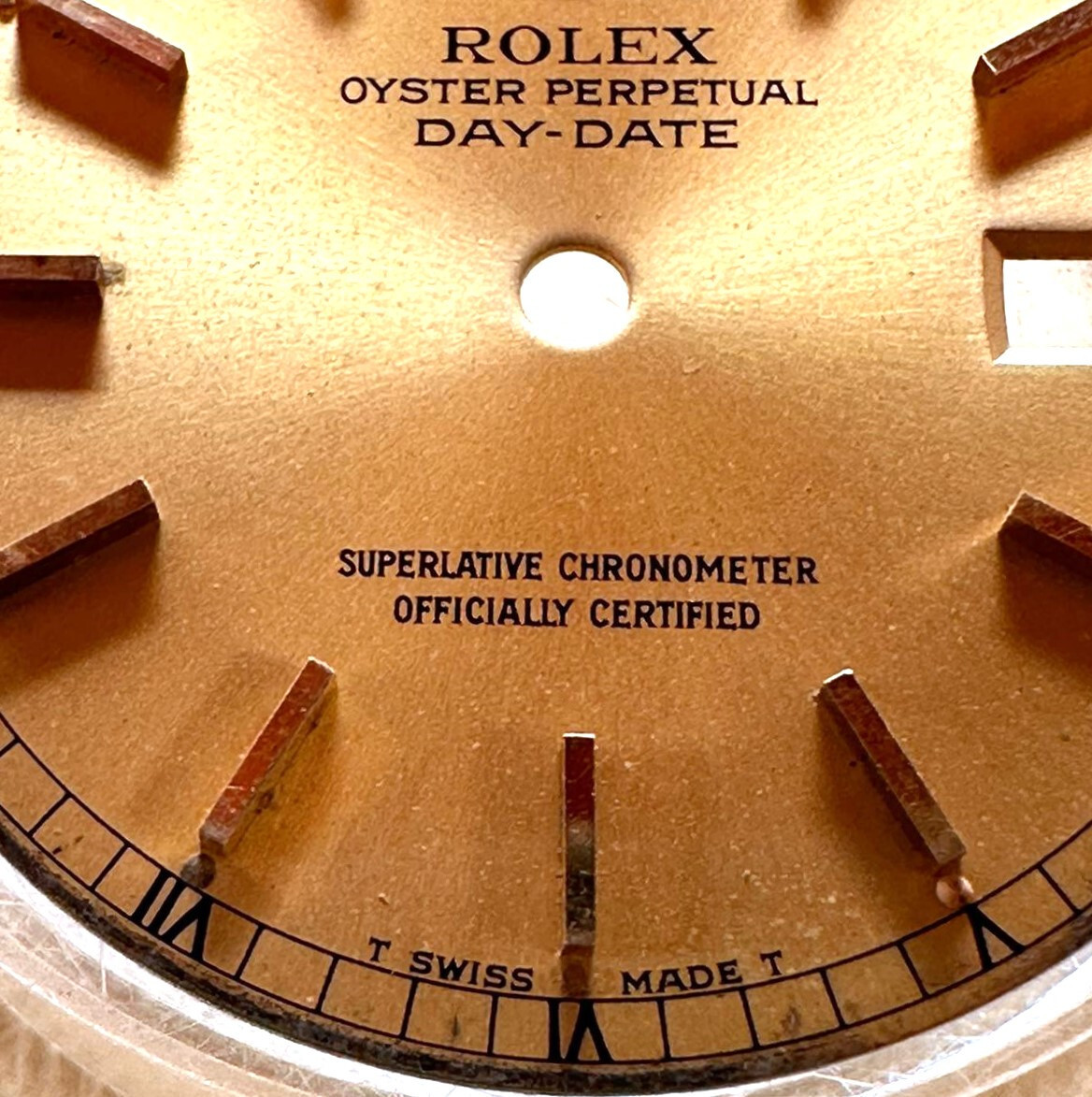 Rolex Oyster Perpetual Day-Date Marked Beyeler Dial Ref. 18038 Cal.3055 3155