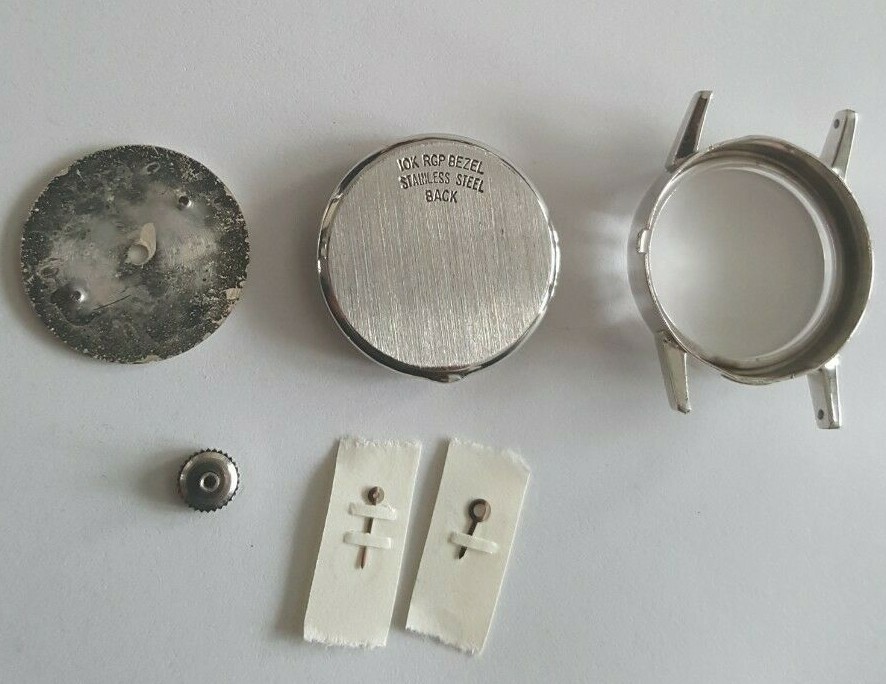 Longines Case Number 9215-5602 For Caliber 5602 + Dial + Hands + Crystal + Crown