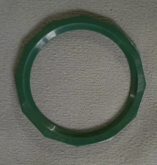 Green Ceramic Bezel Insert 40.8mm 12 Sided For Tag Heuer, Seiko Mod