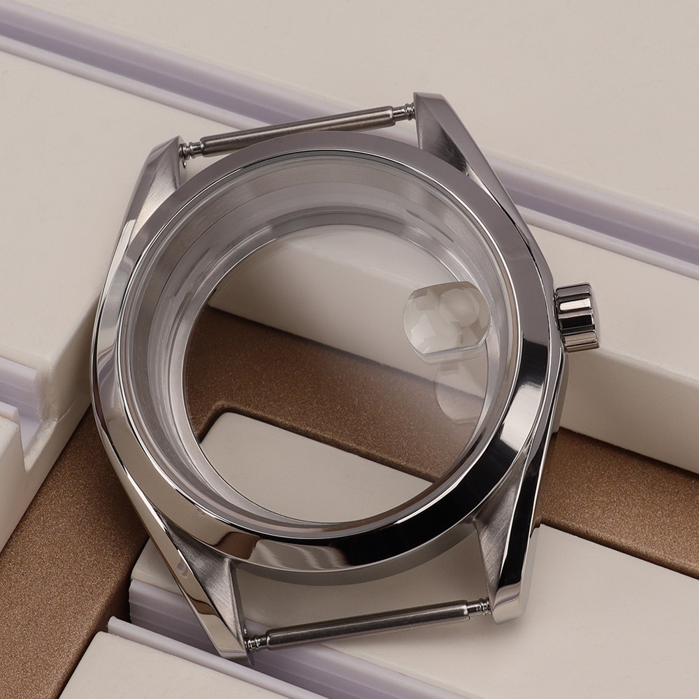 39.2mm Man Watch Case 316 Stainless Steel 10ATM For Seiko NH34 35 36 38 Movement