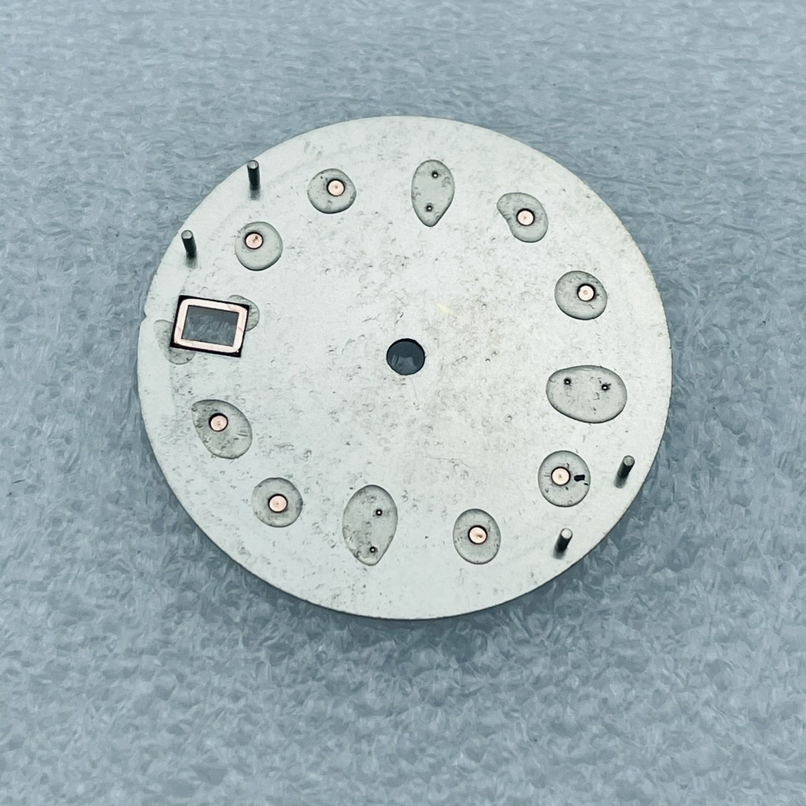 28.5mm Green Luminous Watch Dial Date Fit NH35 NH36 Movement