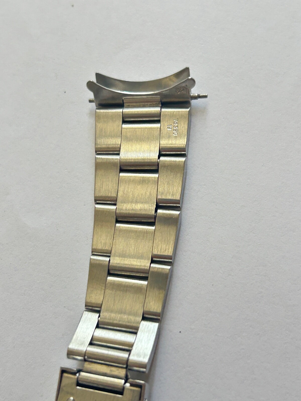 Rolex Oyster Bracelet 78350 VE Stainless 19mm 16cm Length Vintage 557 endlinks