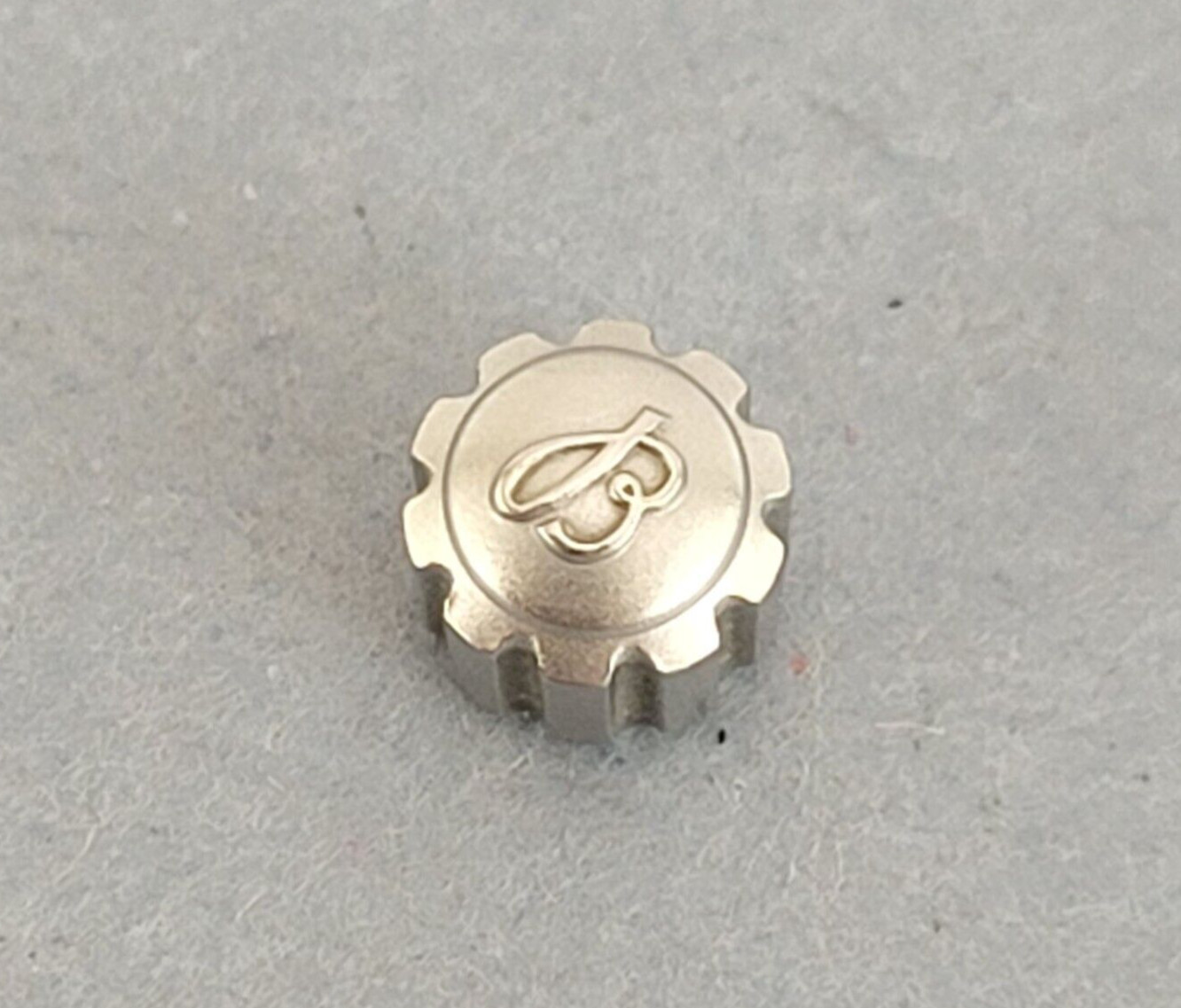 Original Breitling 4.4mm steel Crown for Aerospace models ref. F56060, F56062