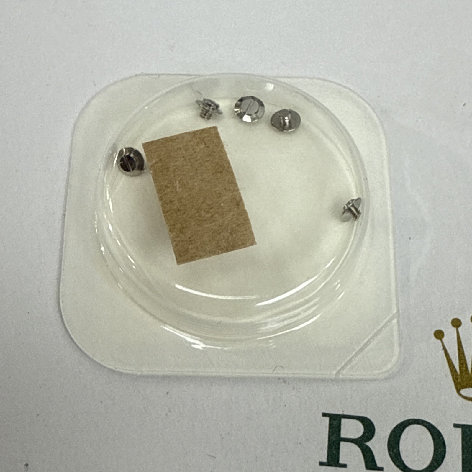 GENUINE Authentic Rolex 1530 1570 7896 Case Screw Set Of 5 New Factory Sealed