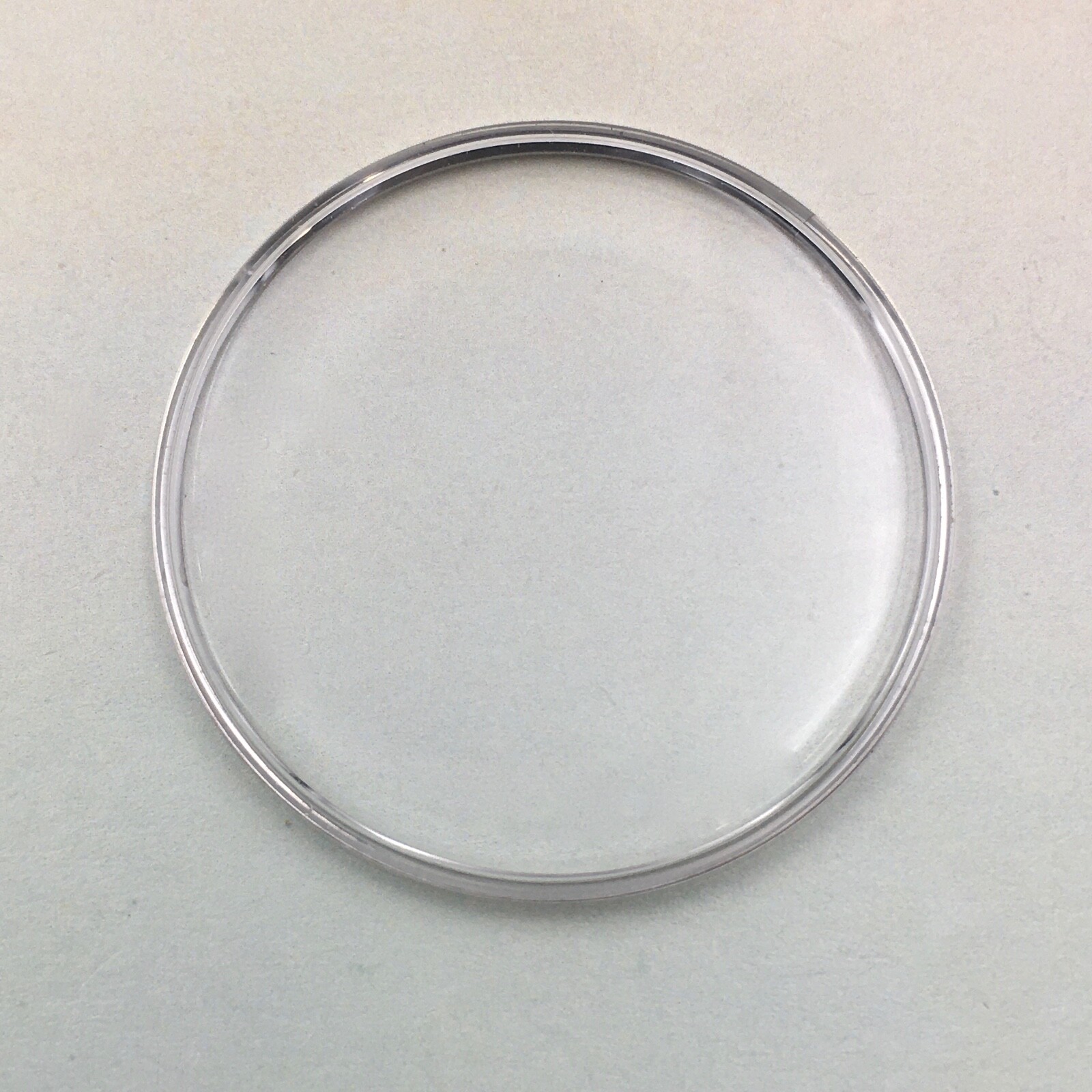 Genuine Vintage Omega Crystal # 2165 W/ Retainer Ring 31.60 mm. Open Package.