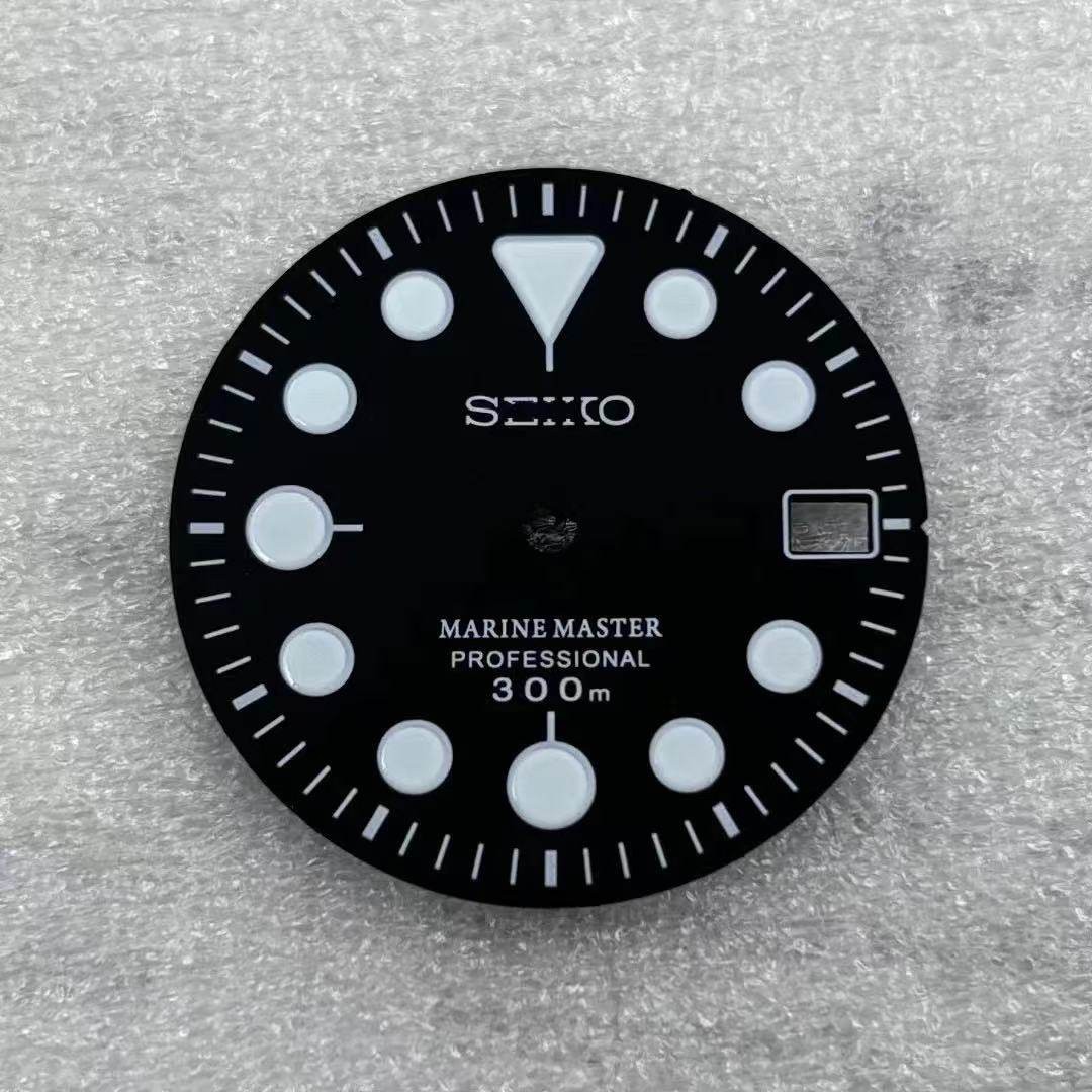 28.5mm Green Luminous Watch Dial for Nh35 NH36 Movement Watch accessories