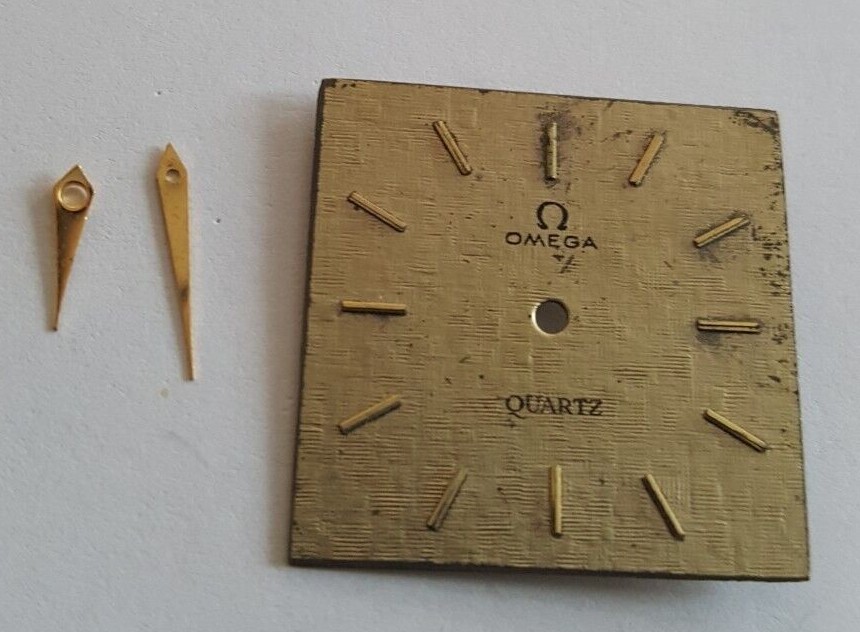 Omega Dial For Caliber 1380 + Hour and Minute Hands