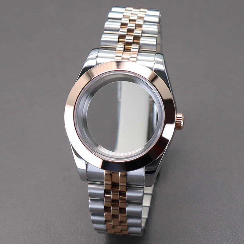 36mm/40mm steel Watch Case nh35 Jubilee Bracelet For nh36 38 Miyota8215 Movement