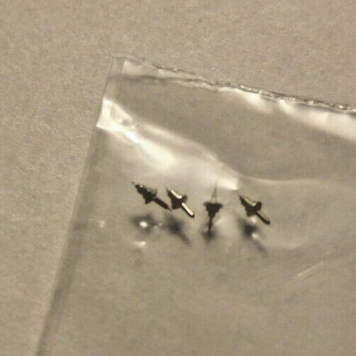 BENRUS BH-EO PART # 723 BALANCE STAFF. 4 PIECES. NEW OLD STOCK.