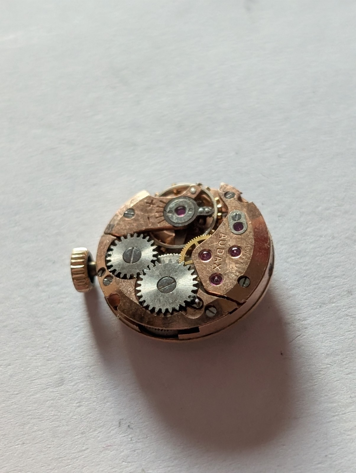 Vintage ETA 2410 Mechanical Watch Movement (Spares/Repairs/Bad Balance)