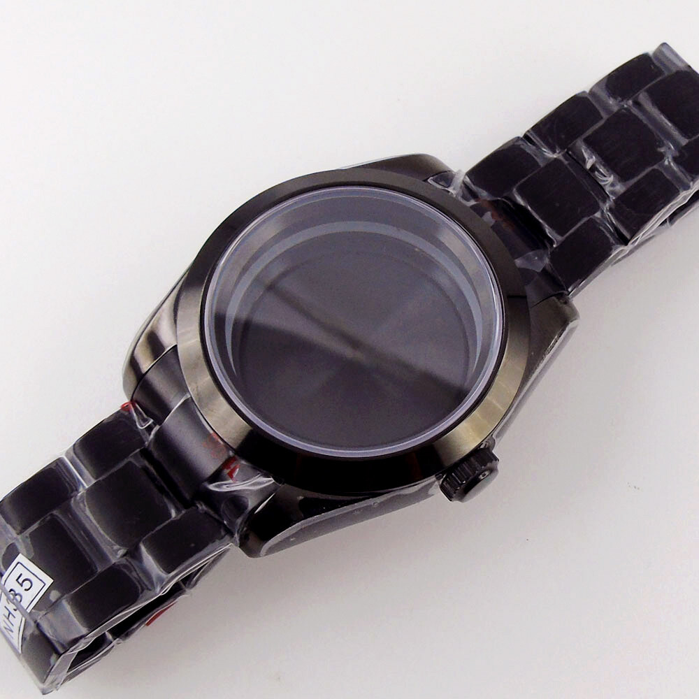 PVD Sapphire Watch Case 39mm/36mm Fit NH34 NH35 Miyota8215 DG2813 ETA2824 PT5000