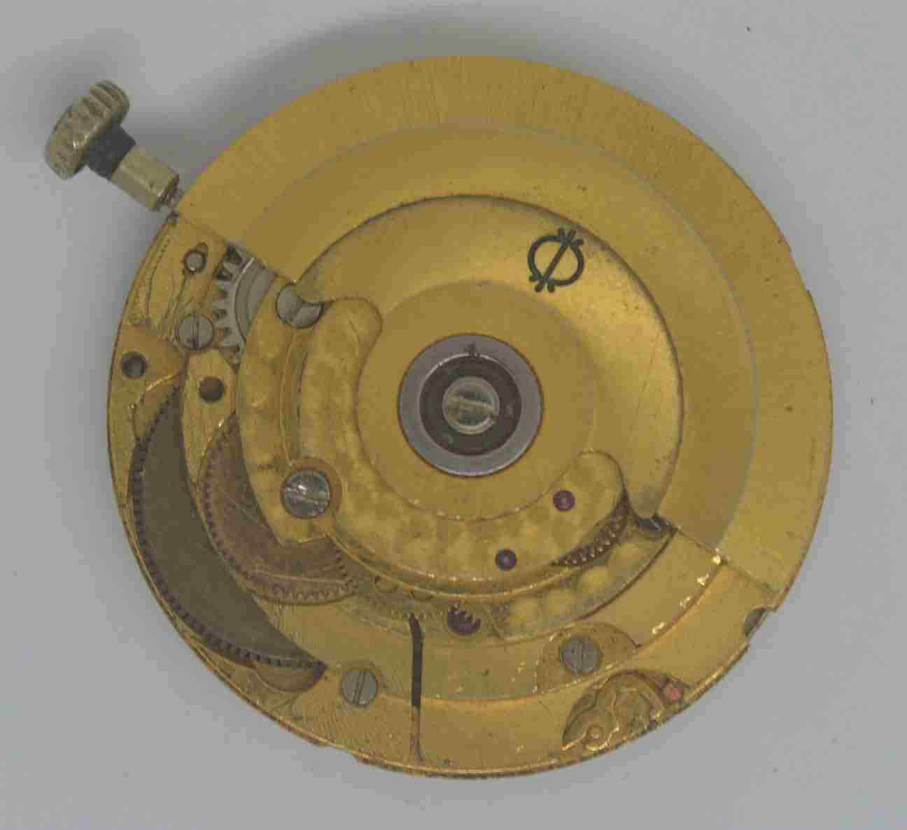 VTG CANDINO Star Movt & Dial. Cal: ETA 2824-1. Parts or Repairs