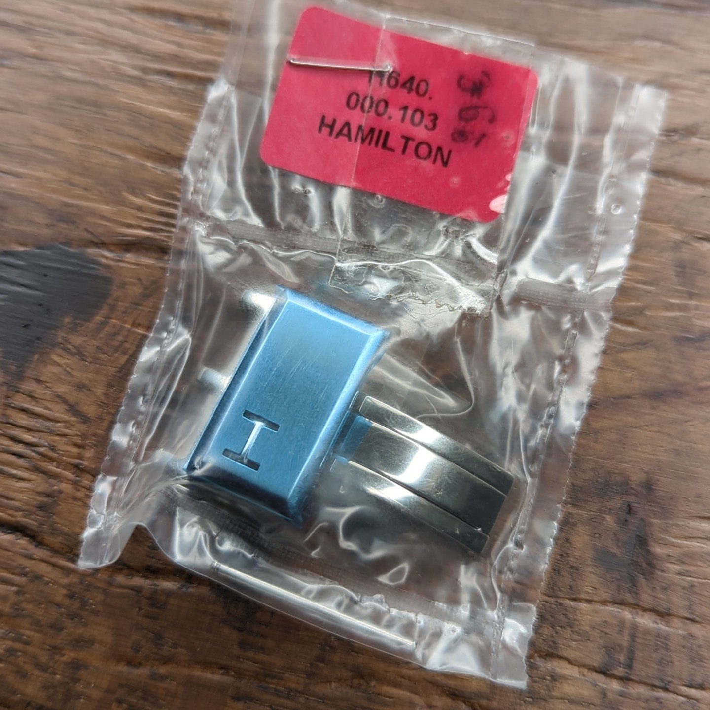 Original Hamilton 24mm Deployment Clasp H640 000.103 New (F60)