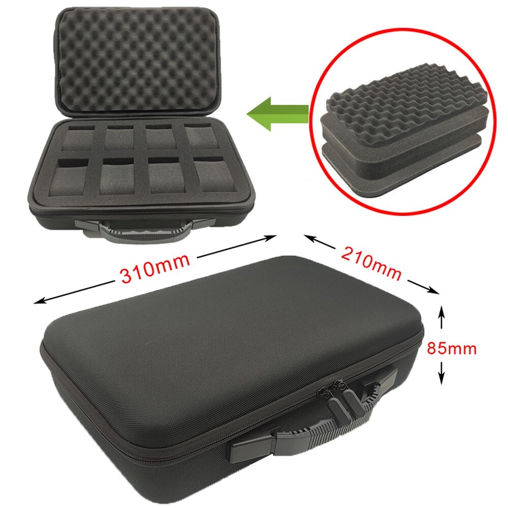 Travel Watch Bag 8 Slots Roll Case Watches Storage Box Wristwatch Display Case
