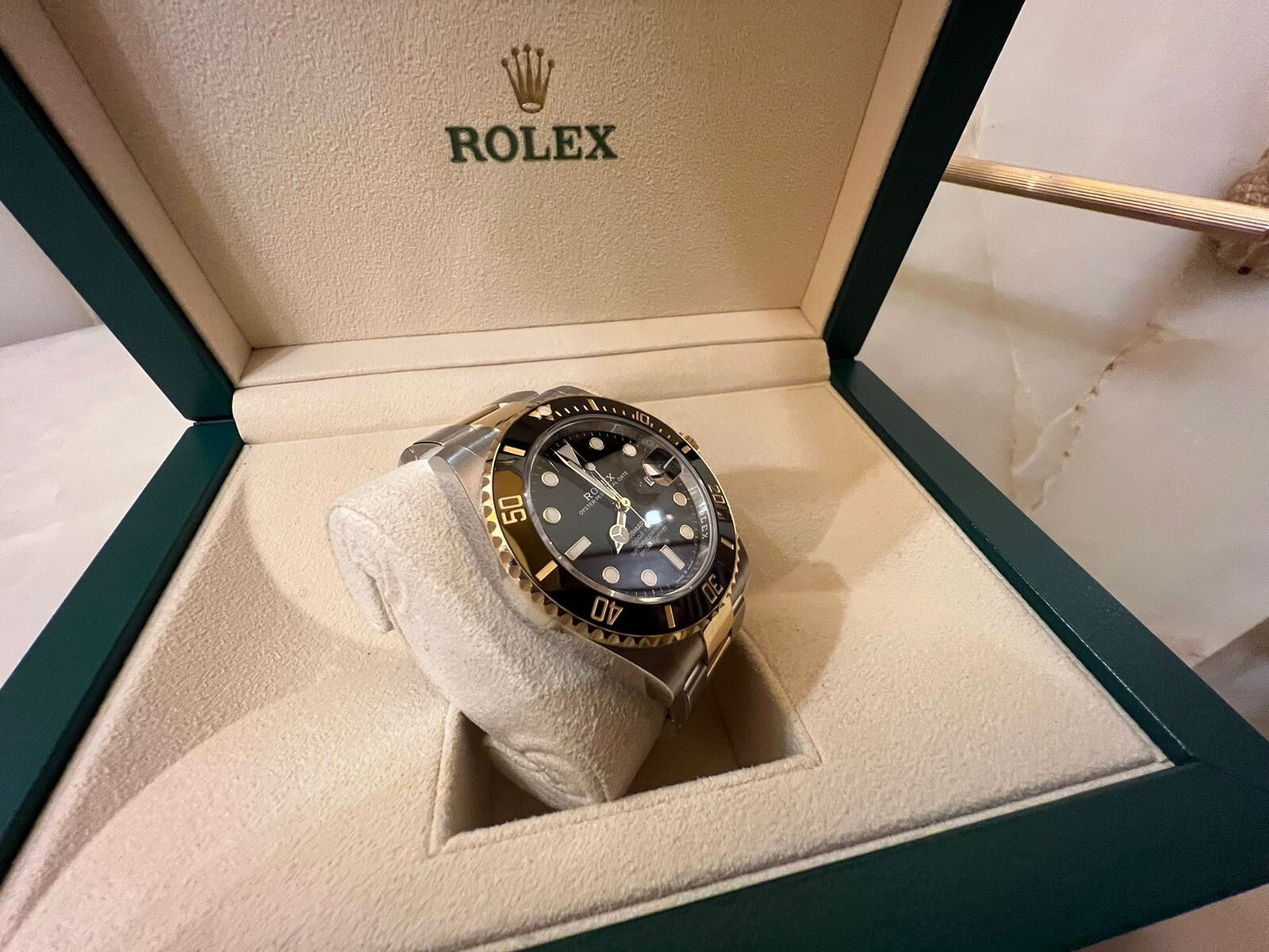Rolex Submariner Steel Gold New 126613LN