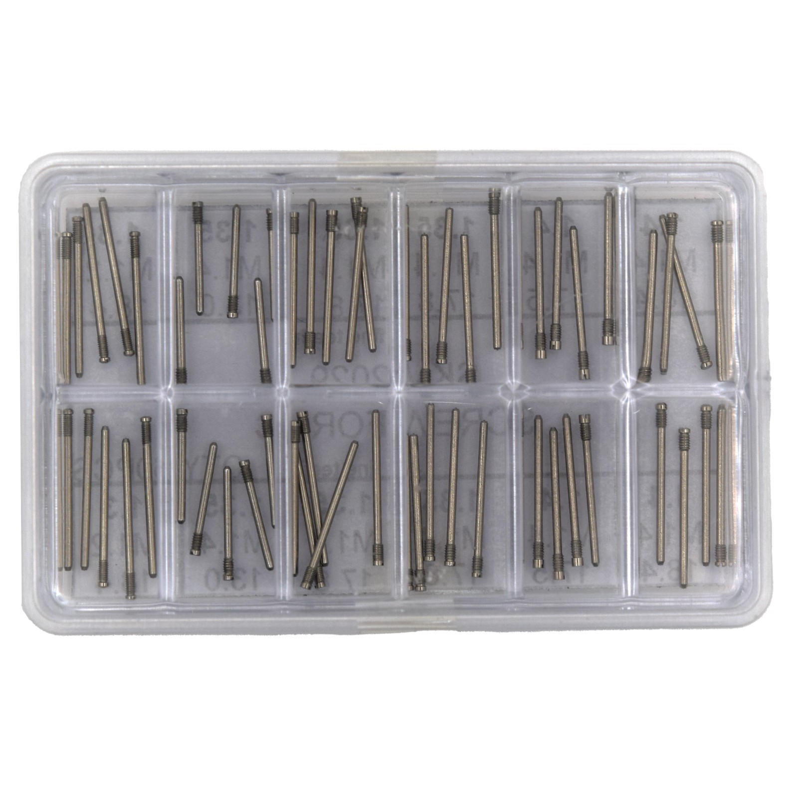 60pcs Watch Case Band Screw Assortment For Cartier Watches