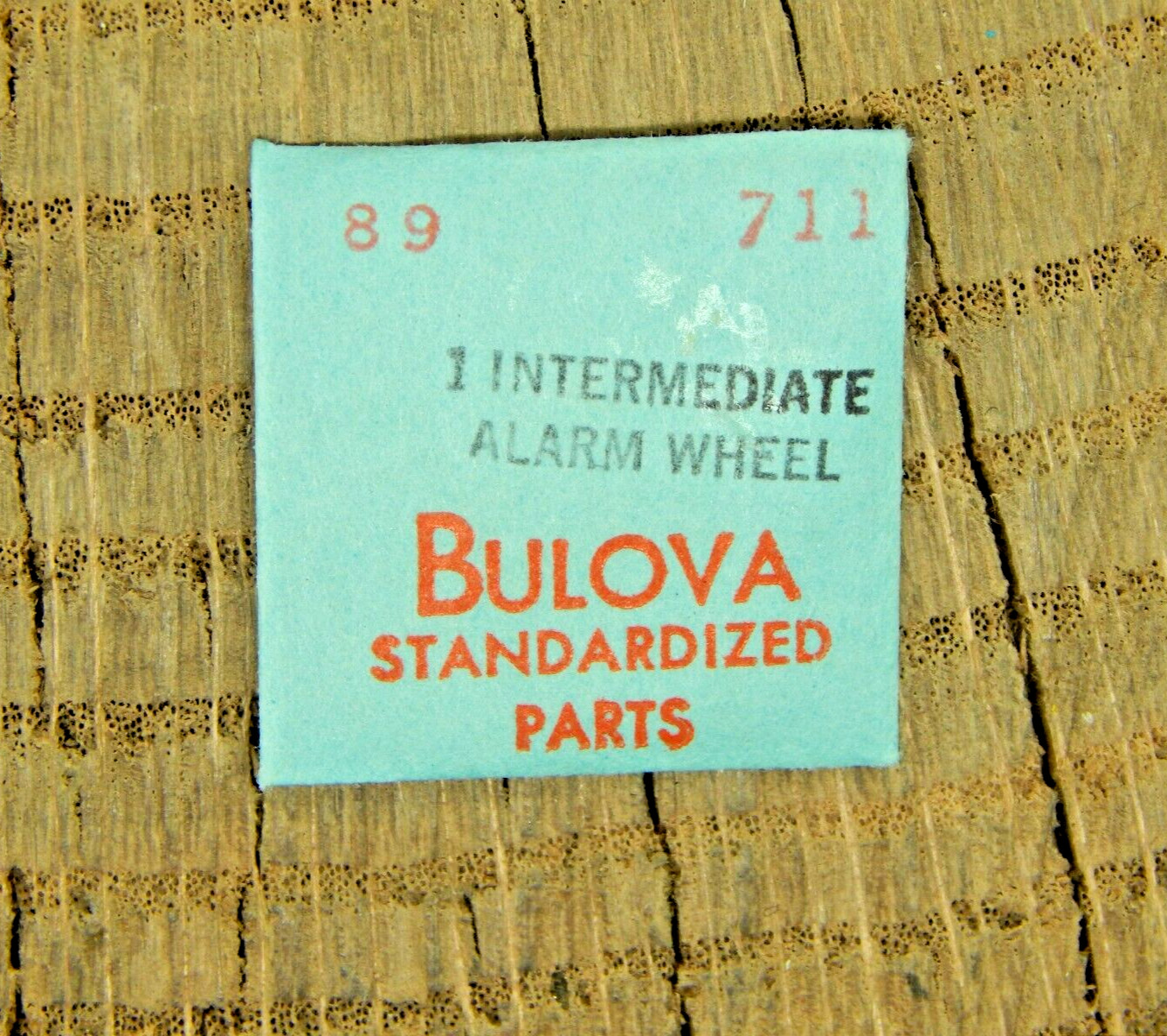 Genuine Bulova 89 Intermediate Alarm Wheel 711 Watch Part NEW OLD STOCK