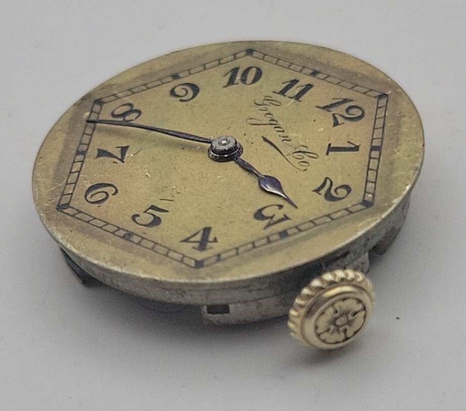 Grogan Co Hexagon Ladies Watch Movement E Huguenin 21mm