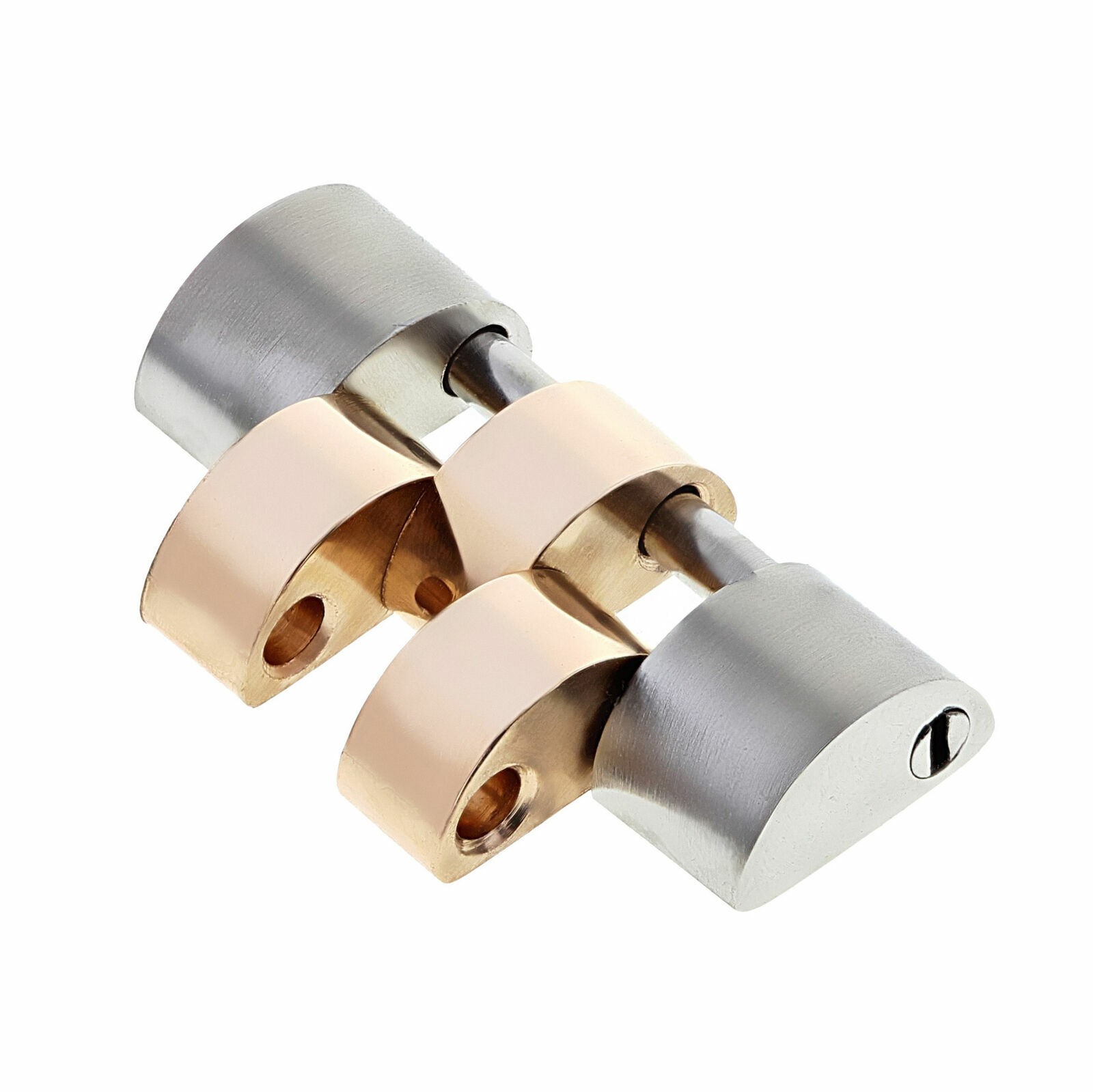 16MM TWO TONE WATCH BAND LINK FOR ROLEX DATEJUST 2 41MM 116301, 116331 ROSE GOLD
