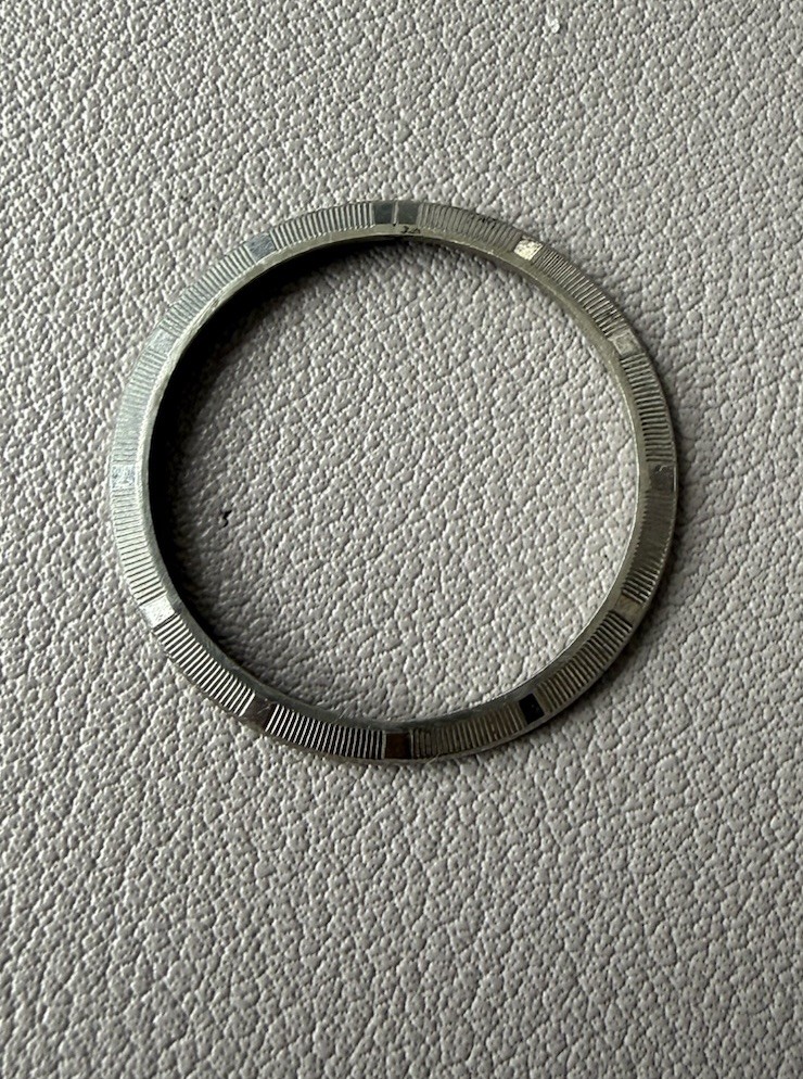 Rolex Steel Engine Turned Bezel for 26MM Datejust 6917 6919 79240 69240