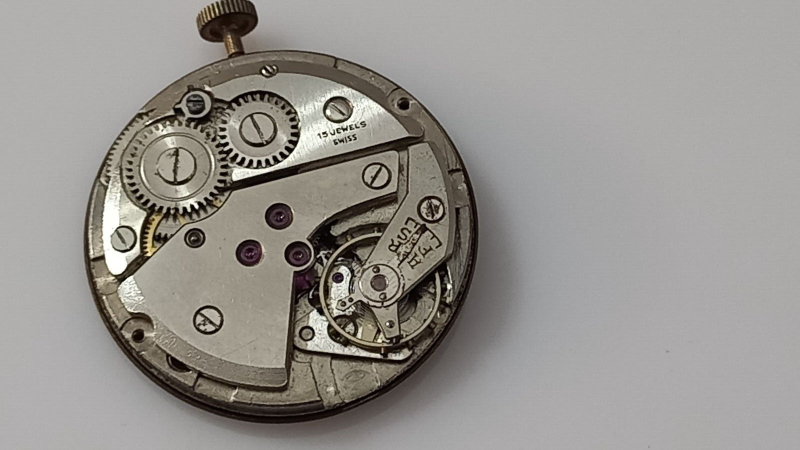 SWISS REGULATOR CAL 200 FHF ( DIAL HANDS & MOVEMENT ) FOR PARTS REPAIR – AS IS