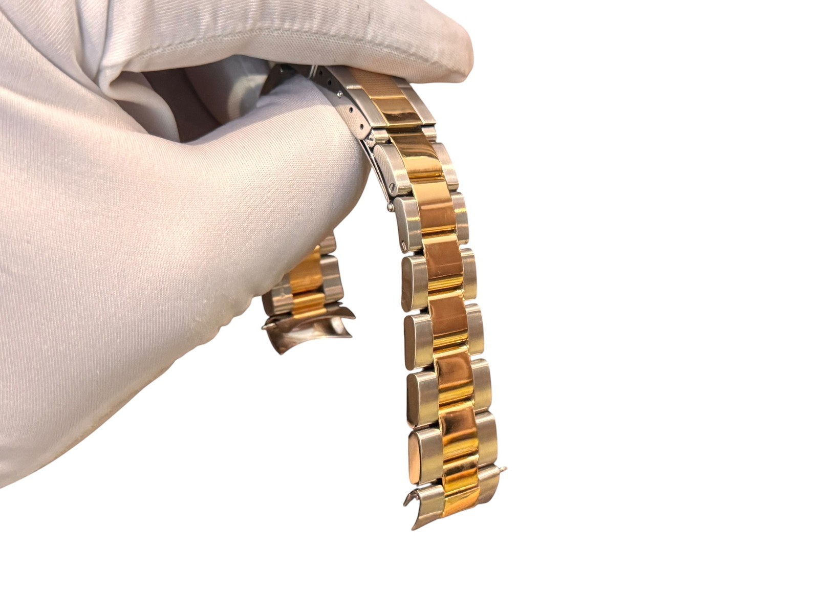Oyster Bracelet Steel/18Kt Gold Used for Rolex (code 78393 T11) Steel Gold 18