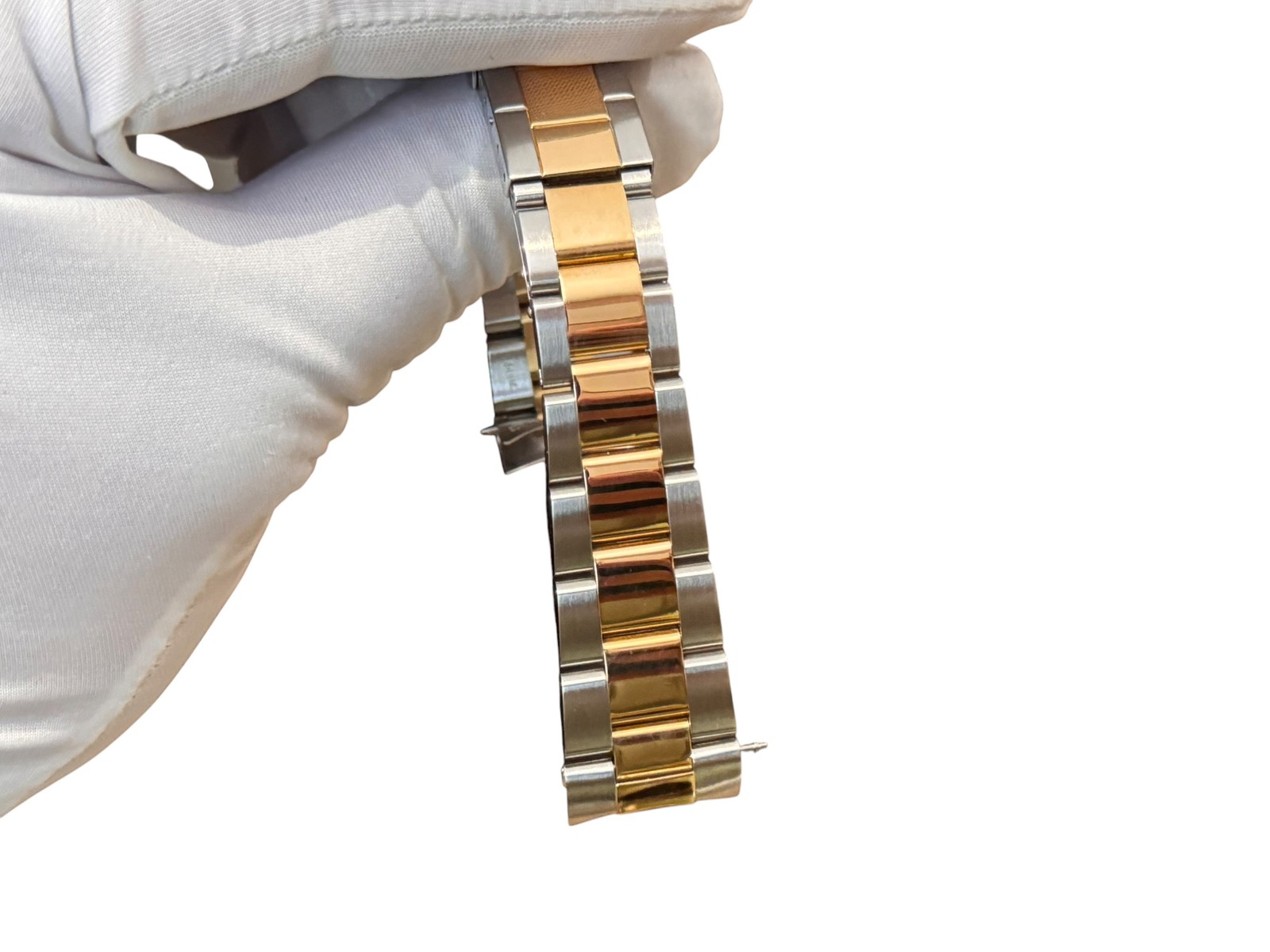 Oyster Bracelet Steel/18Kt Gold Used for Rolex (code 78393 T11) Steel Gold 18