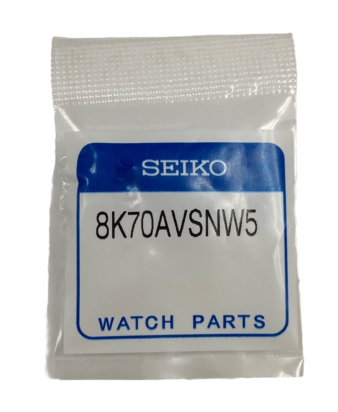 Genuine Seiko 8K70AVSNW5 Crown for SNDC23 7T92-0LK0, SSC637 V176-0AT0