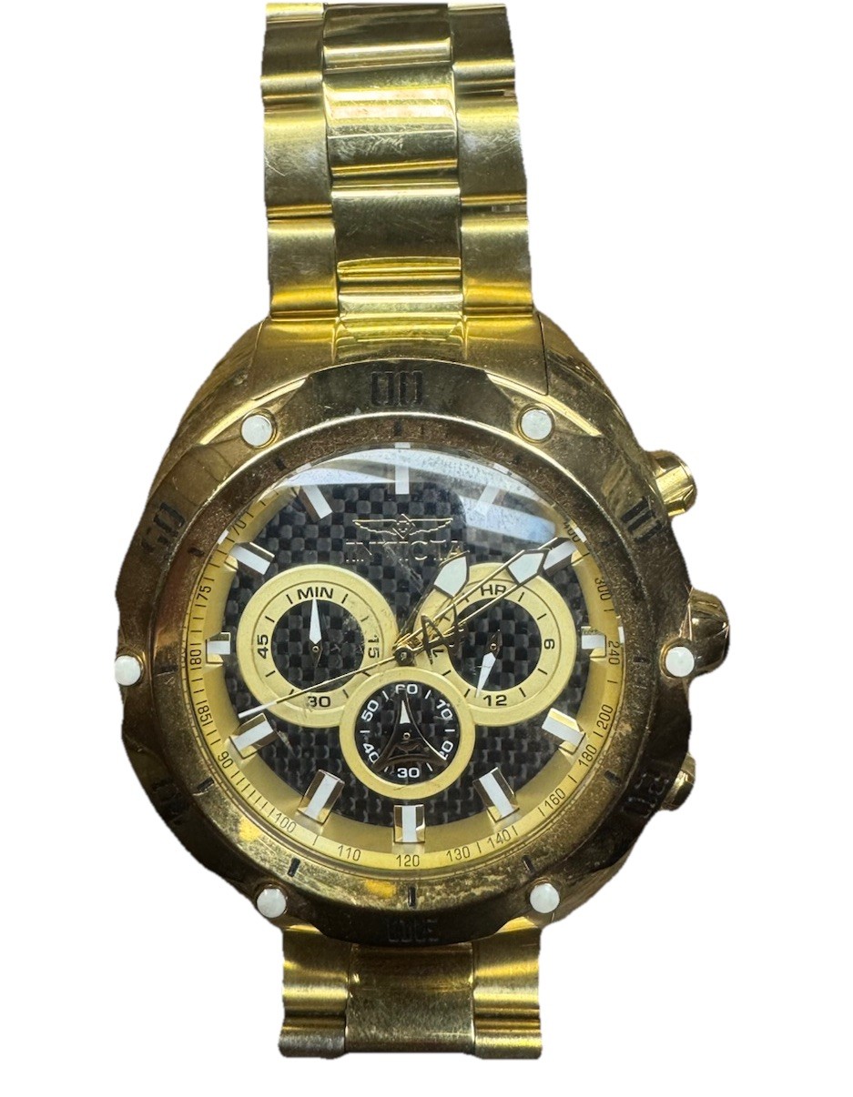 One LINK Only. For Invicta 38134 Venem Tritnite Gold Tone Men’s Watch