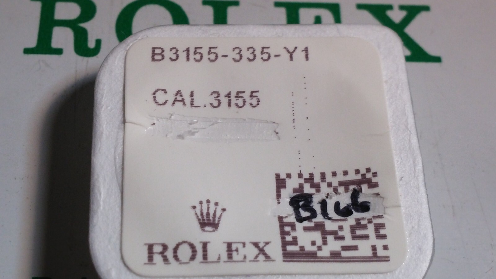 original Rolex 3155 335 Minute and Cannon Pinion, SEALED/NEW for watch repair