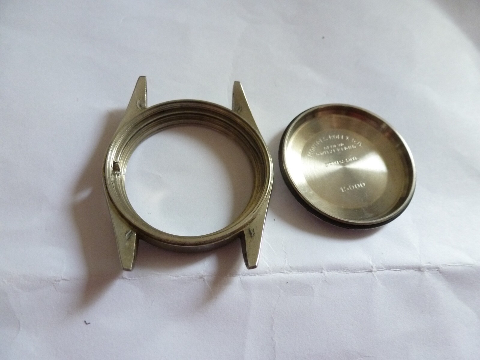 Vintage Rolex Oyster Date Perpetual case Ref 15000 without bezel and Glas