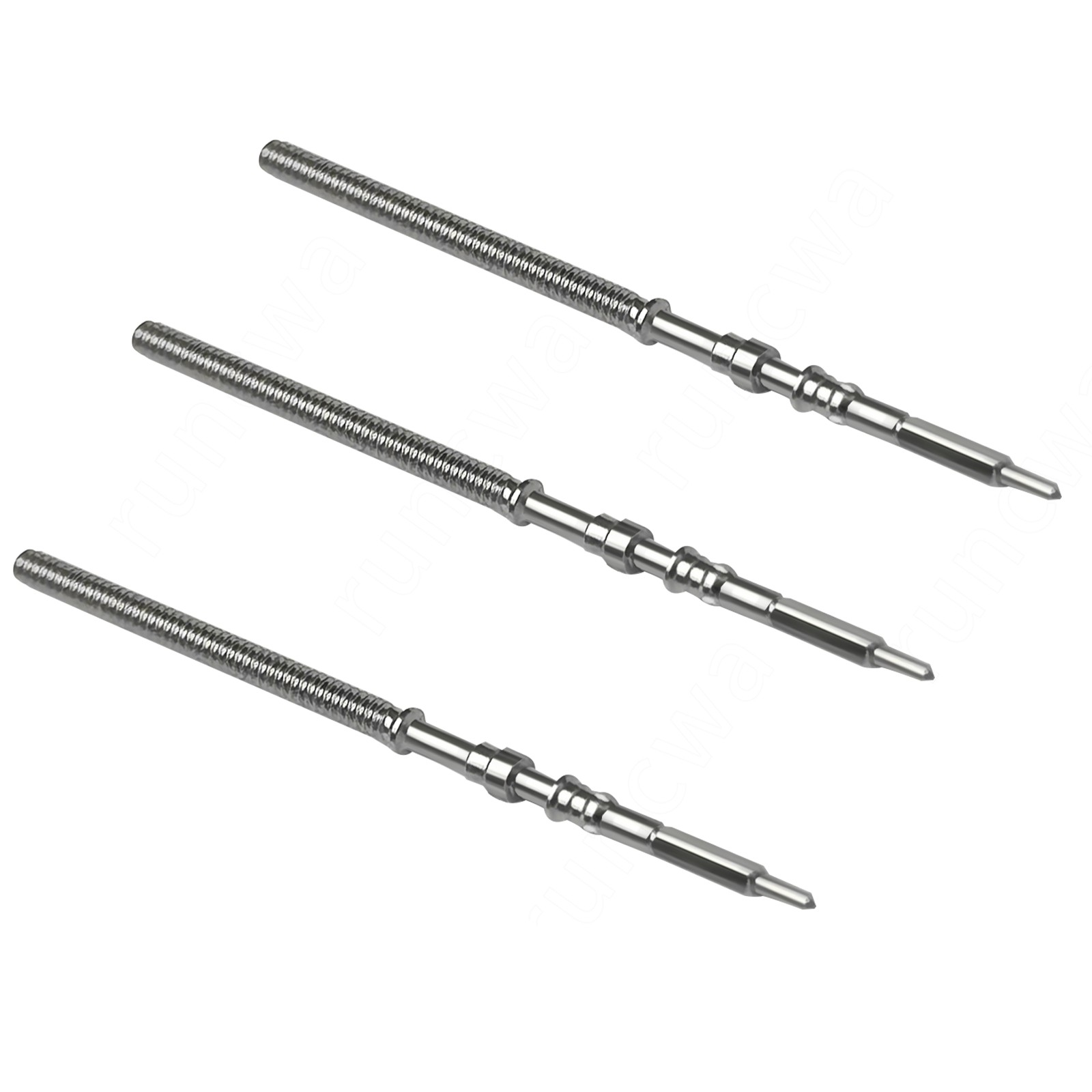 3PCS Genuine Seiko Watch Winding New Stems For Movement NH26A NH36A 4R36A