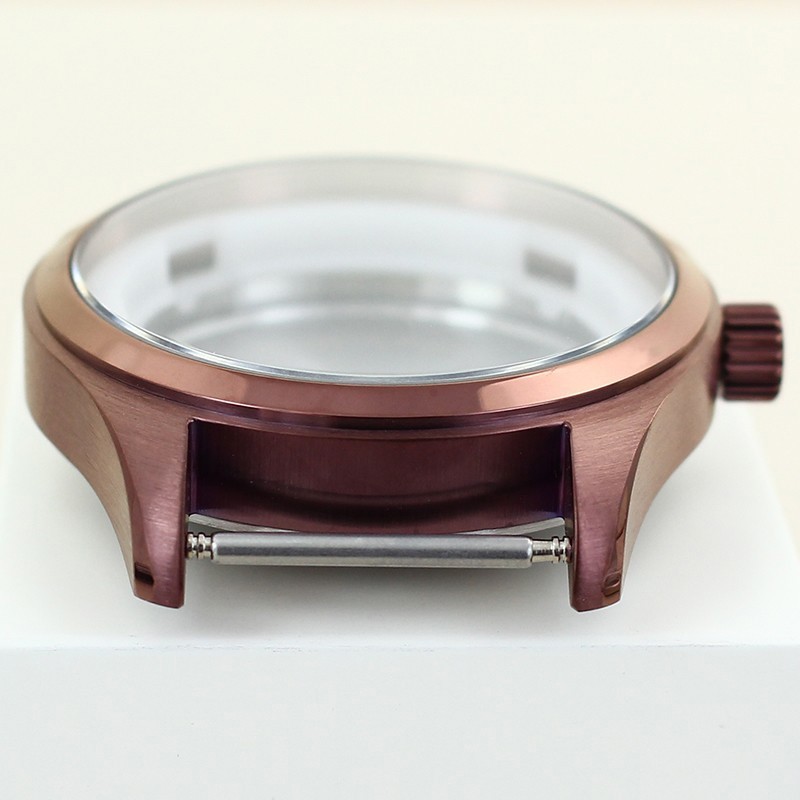 40mm Stainless Steel Watch Case for NH34 NH35 NH36 ETA2824 Movement