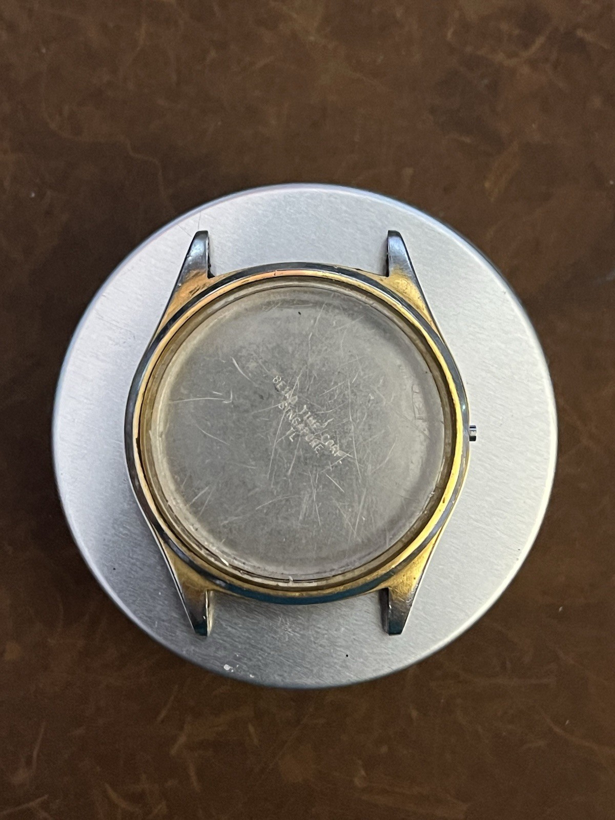 Seiko 7N43-8A39 Case W/ Crystal & Caseback. Preowned, For Parts.