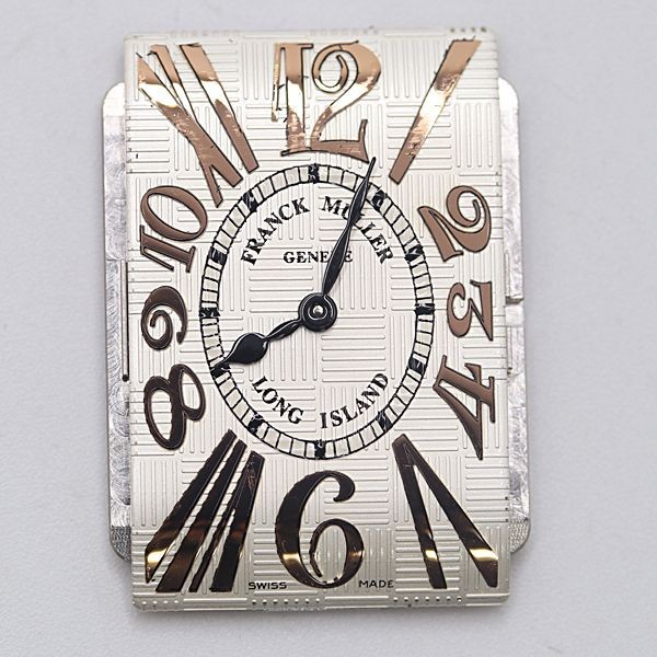 FRANCK MULLER Genuine Movement Long Island Cal.772 Parts Silver Color For Parts