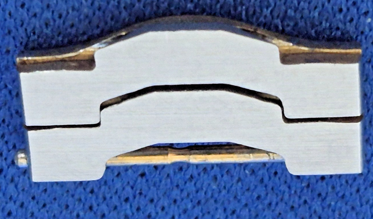 EBEL Sport Wave Classic 15mm Extra 2-Link Gold and Steel with Pin Included