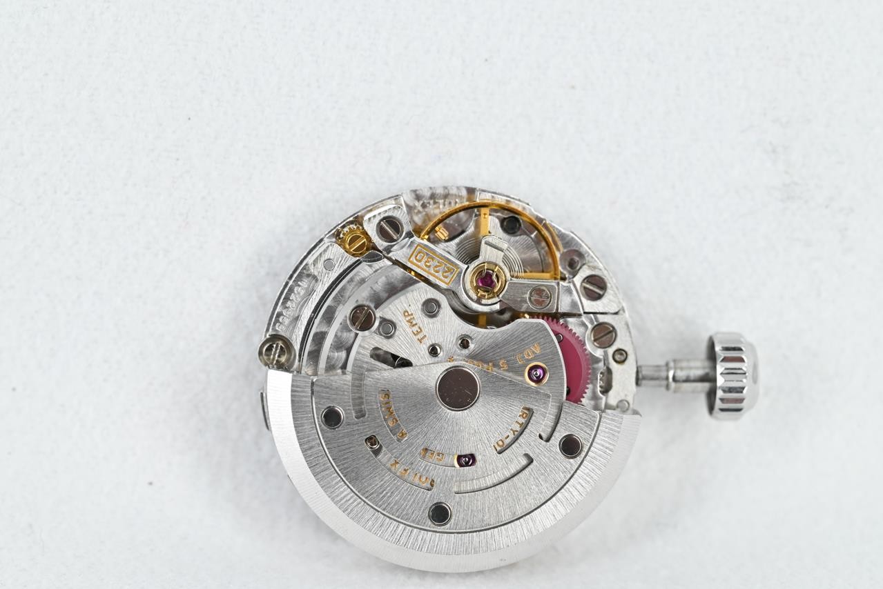 Rolex Wristwatch Complete Movement Calibre 2230 Plus Dial Hand Crown & Stem
