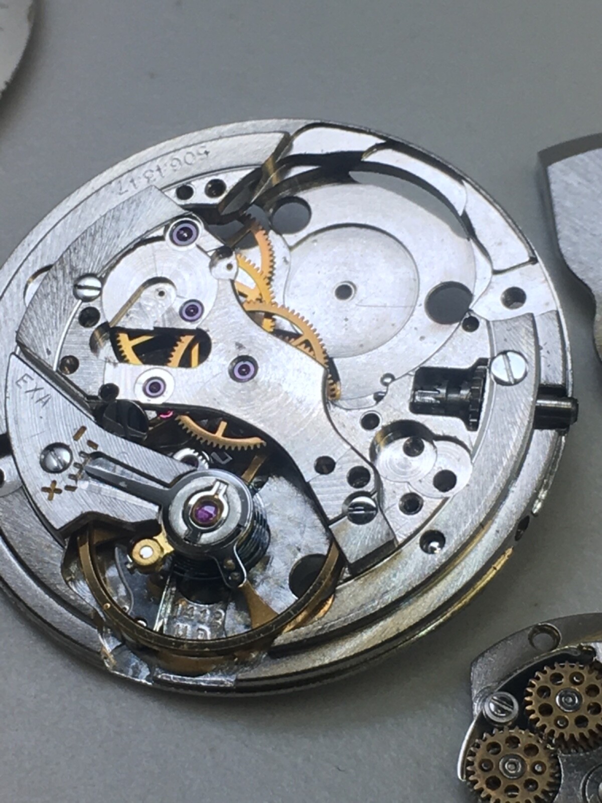 Vintage Eterna-Matic Cal. 1414U Automatic Wristwatch Movement for Spares/Repair