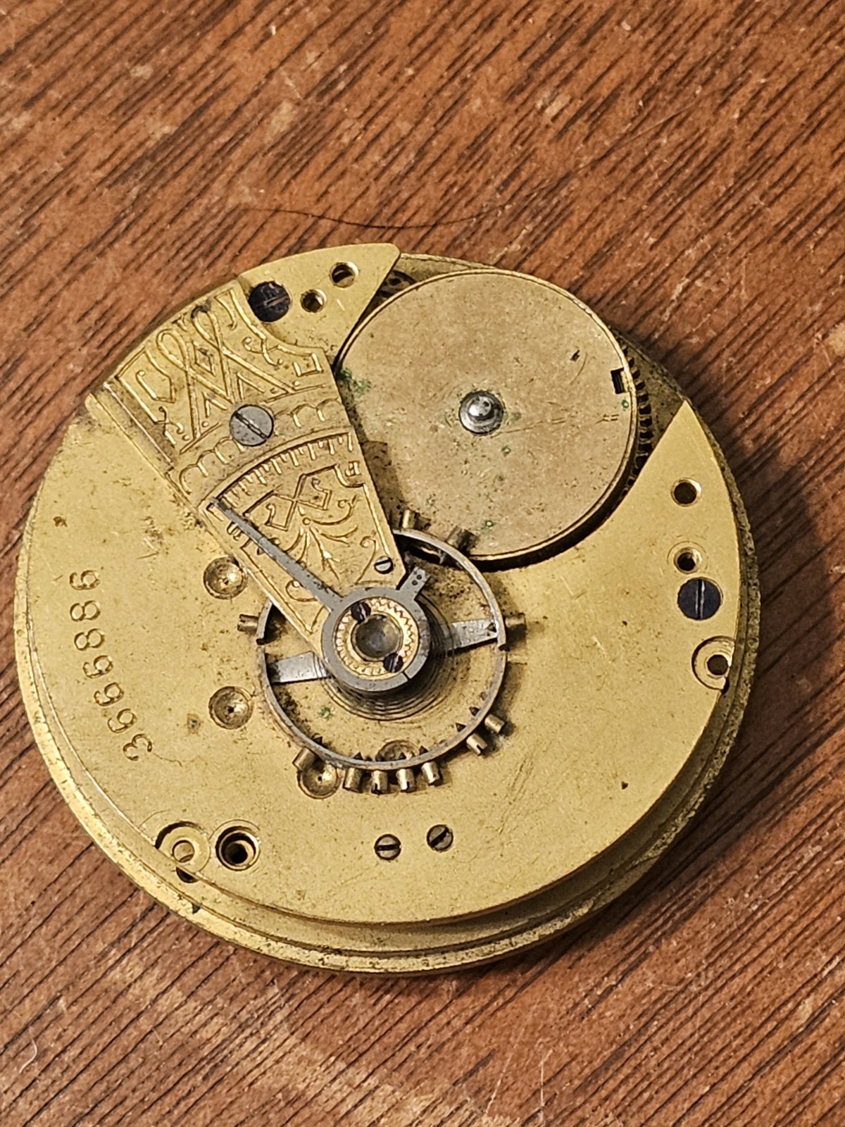Smiths Empire & Waltham Pocket Watch Movement Lot For Parts Or Repair Vintage